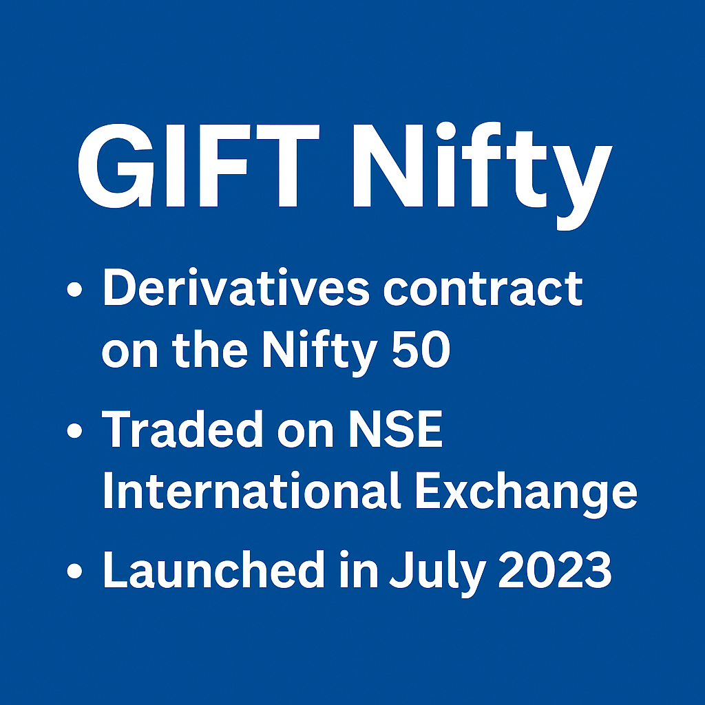What is GIFT NIFTY launched recently?
