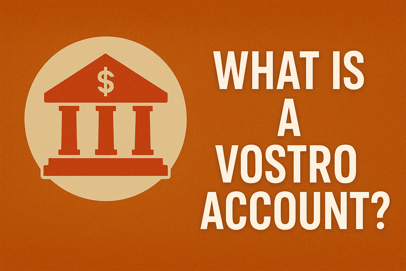 What is a Vostro Account?