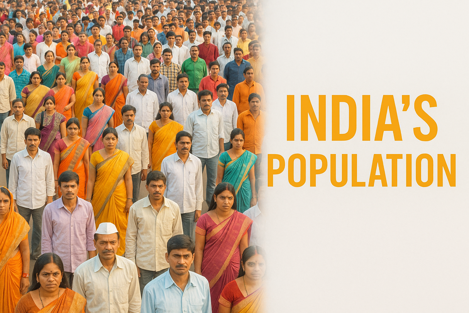Main points of UN report (2025) on Population of India