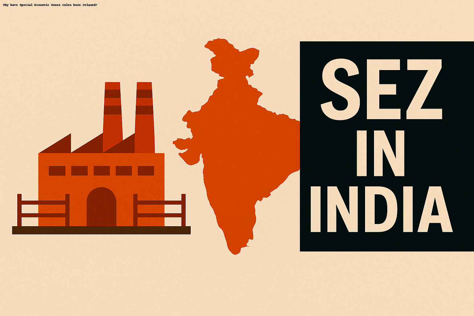 Why have special economic zones rules been relaxed?