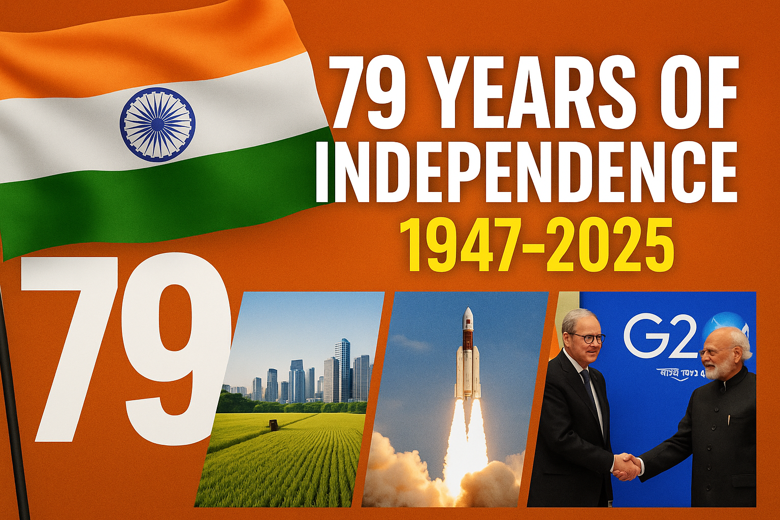 79th INDEPENDENCE DAY : What has INDIA achieved so far?