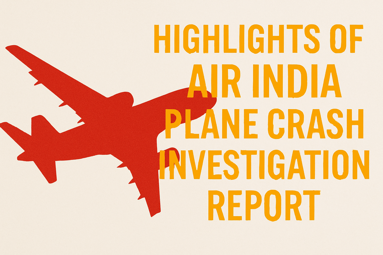 Highlights of Air India Plane Crash Investigation report