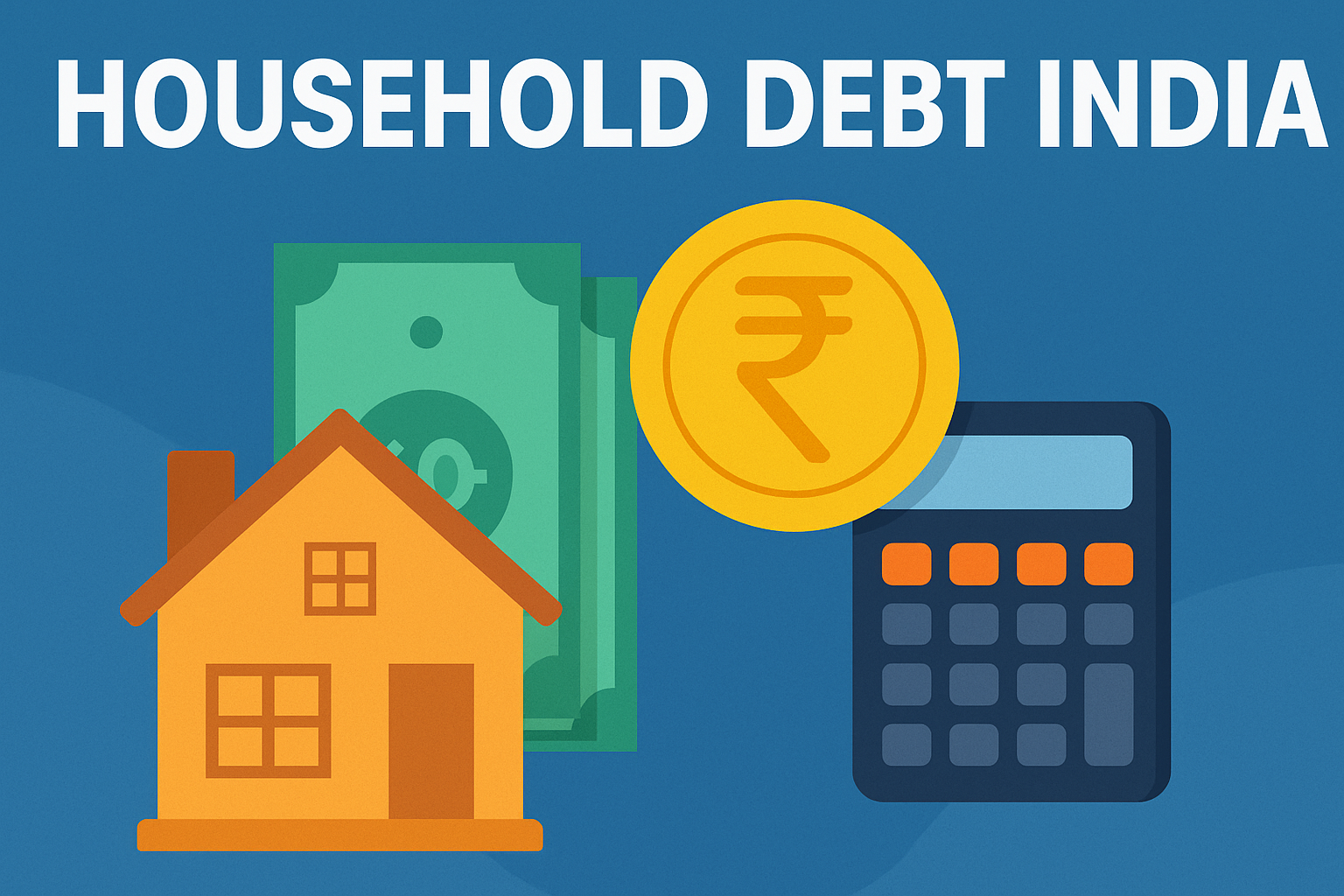 Indian Households are in deep debt? How much is that?