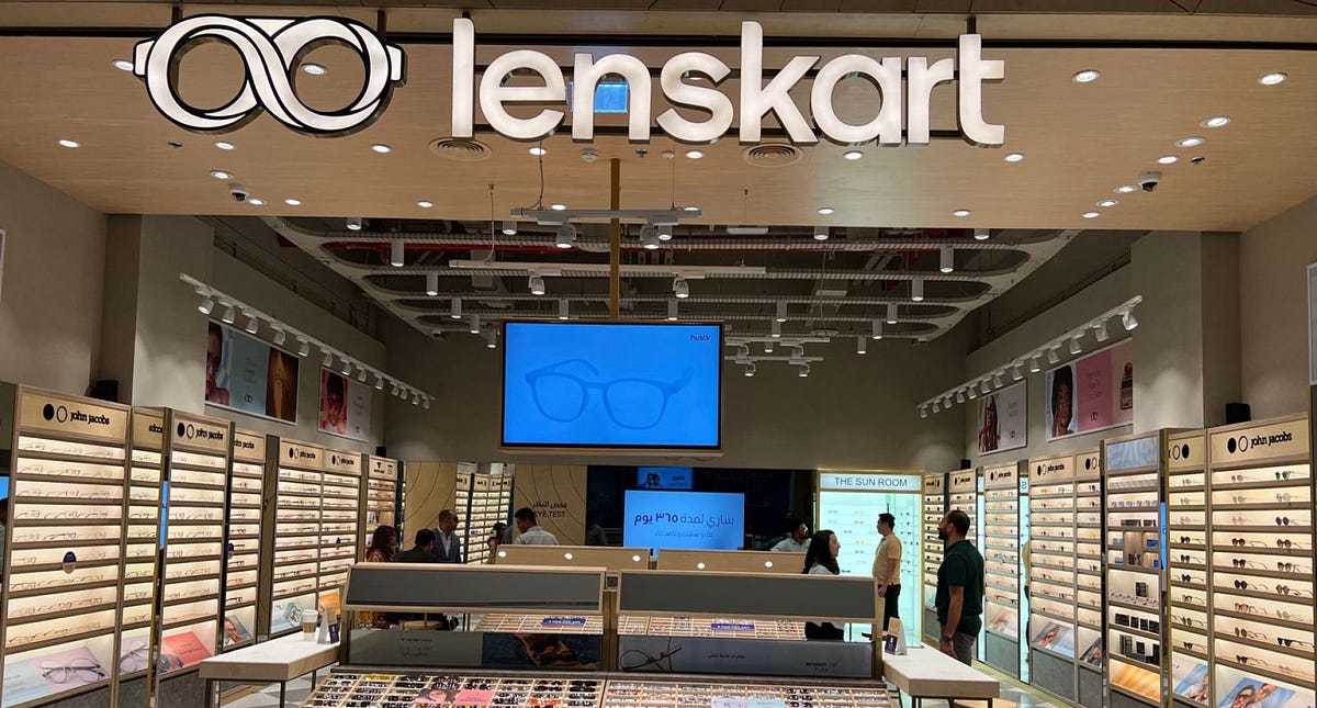How much big is Lenskart?